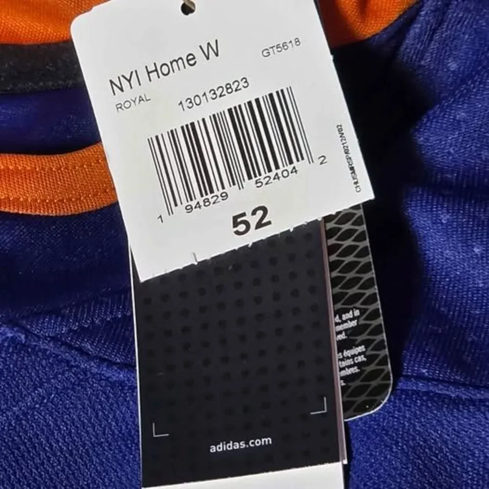 New York Islanders Authentic Adidas Mens Large (52) NHL Team Jersey